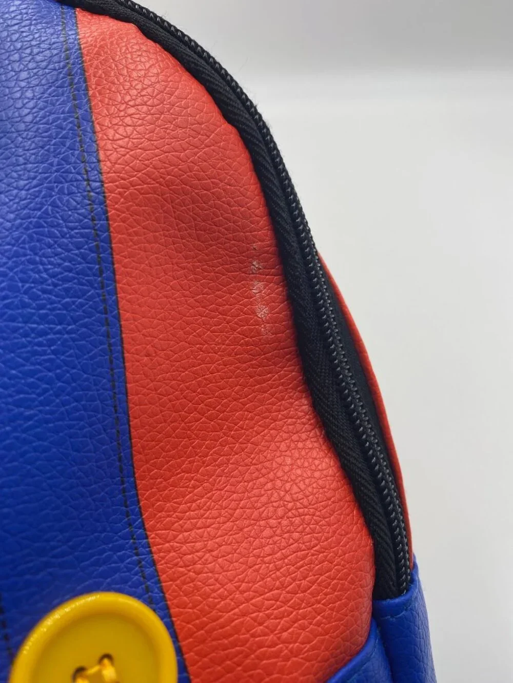 Nintendo Super Mario Bros Overall Mini Faux Leather Backpack Cosplay Theme Park